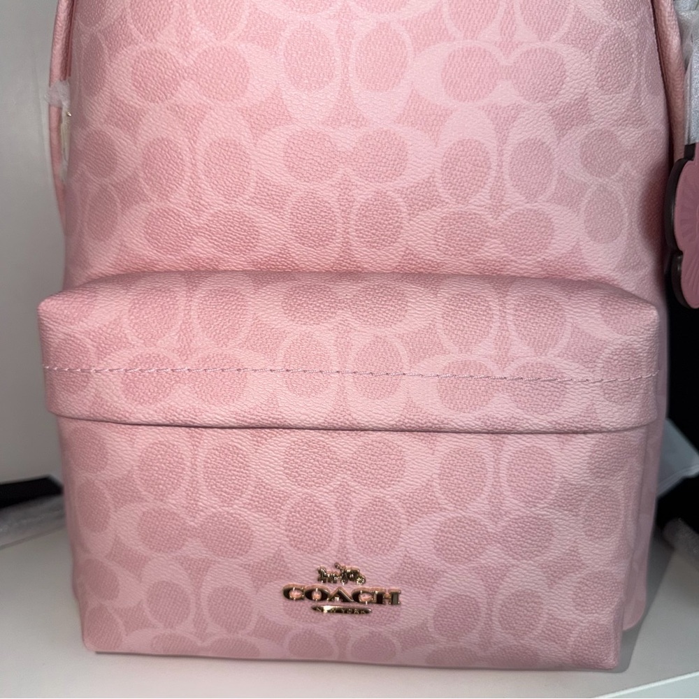 NWT Coach Pink Backpack - Picture 3 of 10